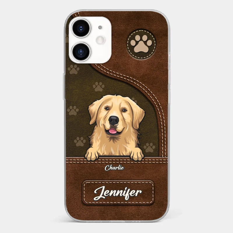 Custom Name Dog Lover Gifts - Personalized Phone Case