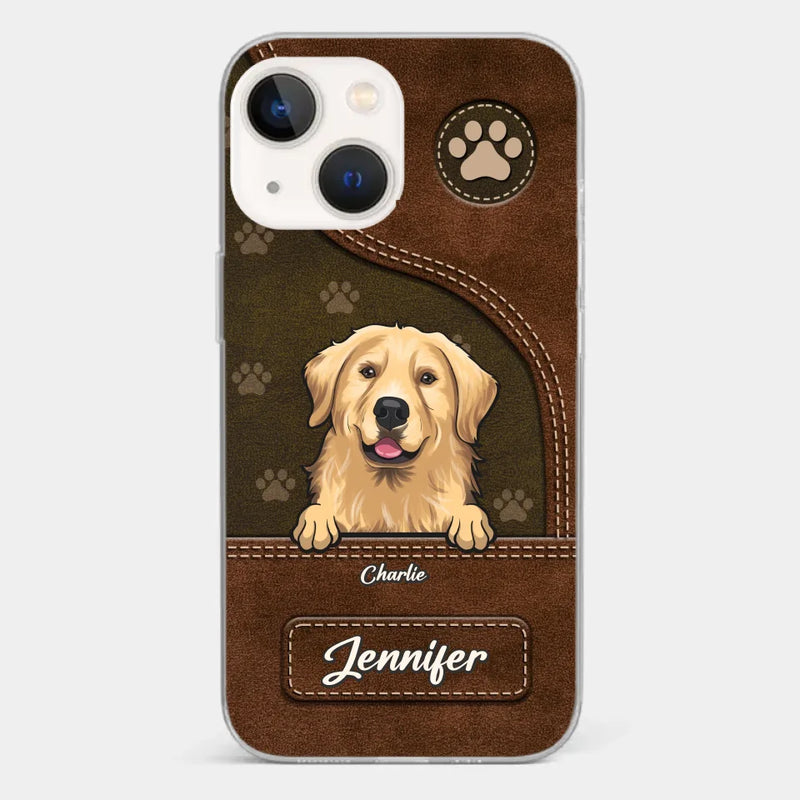 Custom Name Dog Lover Gifts - Personalized Phone Case