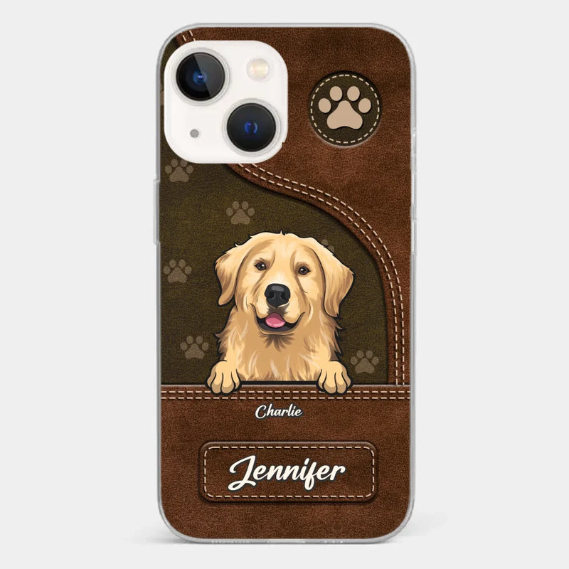 Custom Name Dog Lover Gifts - Personalized Phone Case