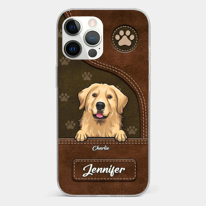 Custom Name Dog Lover Gifts - Personalized Phone Case
