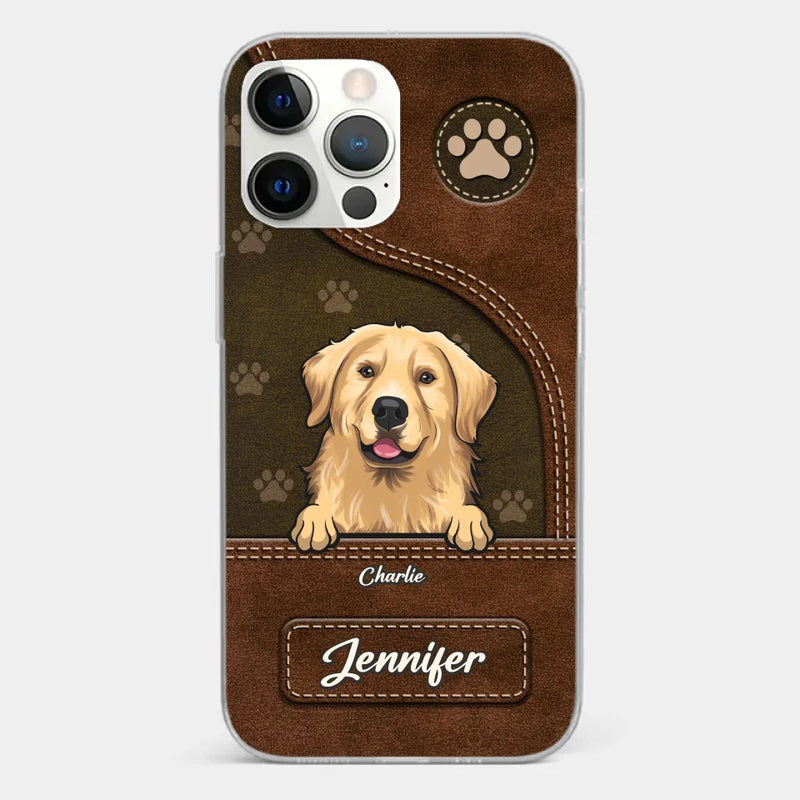 Custom Name Dog Lover Gifts - Personalized Phone Case