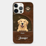 Custom Name Dog Lover Gifts - Personalized Phone Case