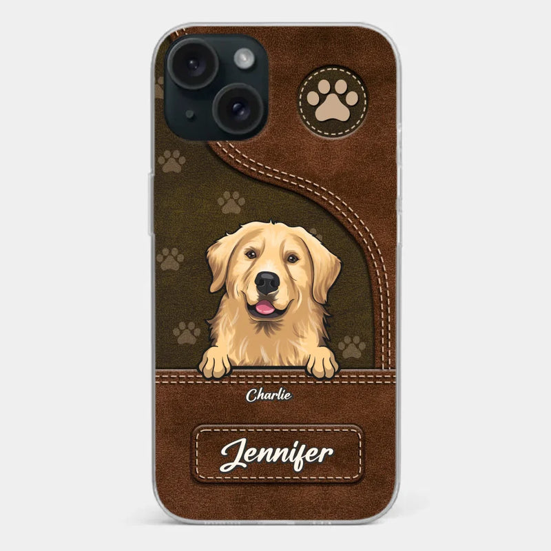 Custom Name Dog Lover Gifts - Personalized Phone Case