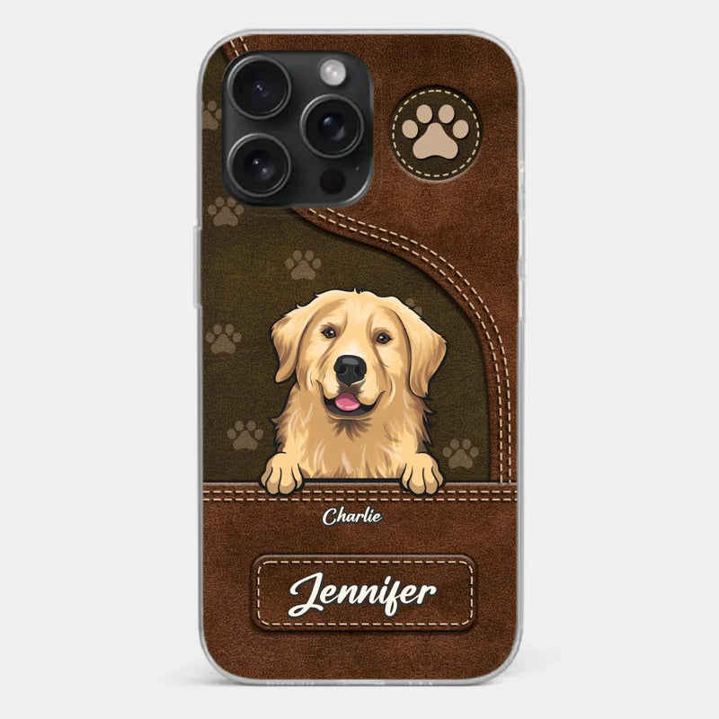 Custom Name Dog Lover Gifts - Personalized Phone Case