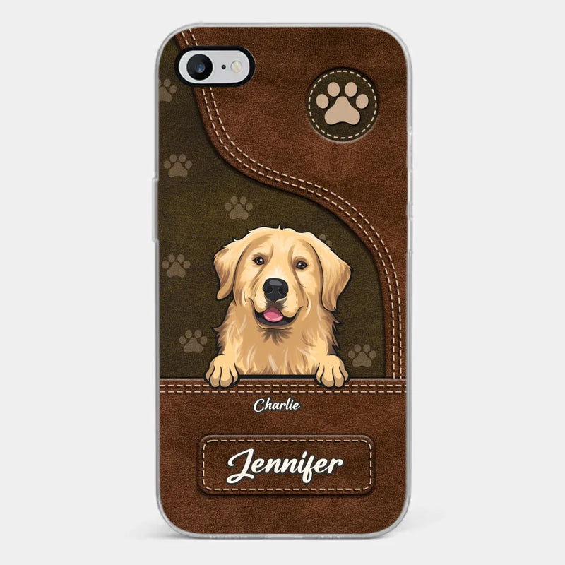 Custom Name Dog Lover Gifts - Personalized Phone Case