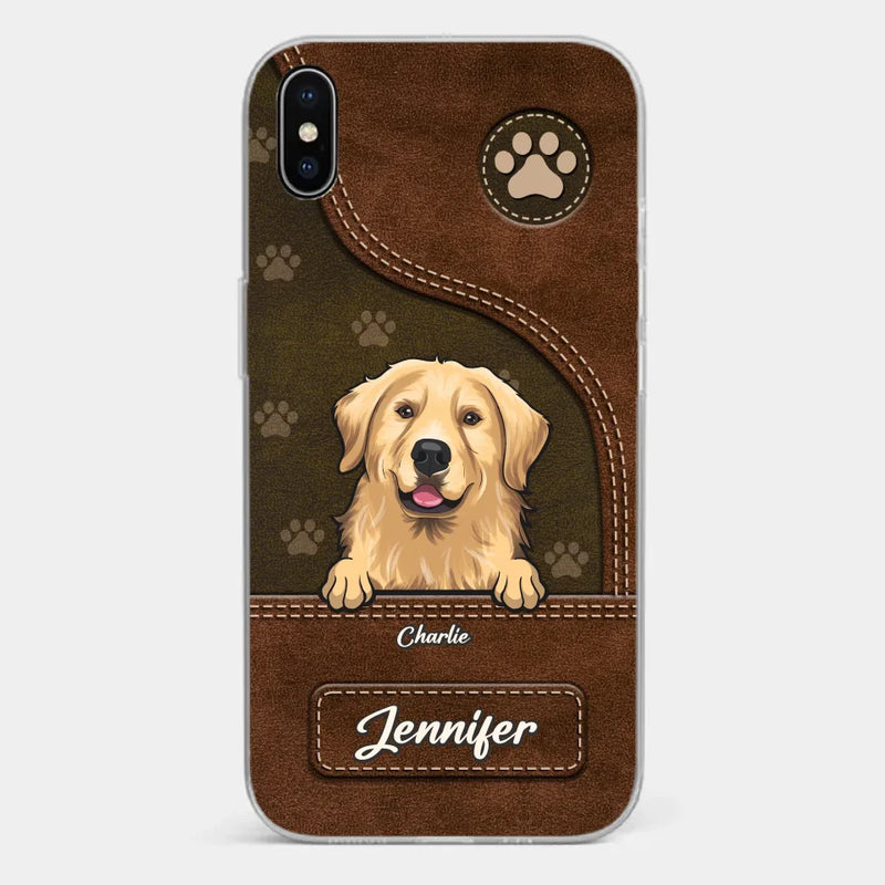Custom Name Dog Lover Gifts - Personalized Phone Case