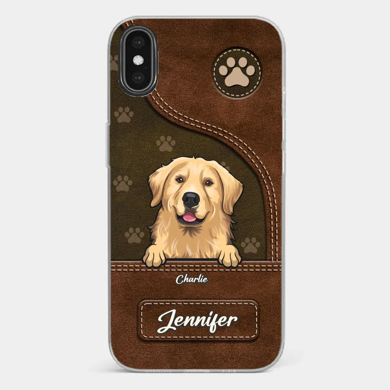 Custom Name Dog Lover Gifts - Personalized Phone Case