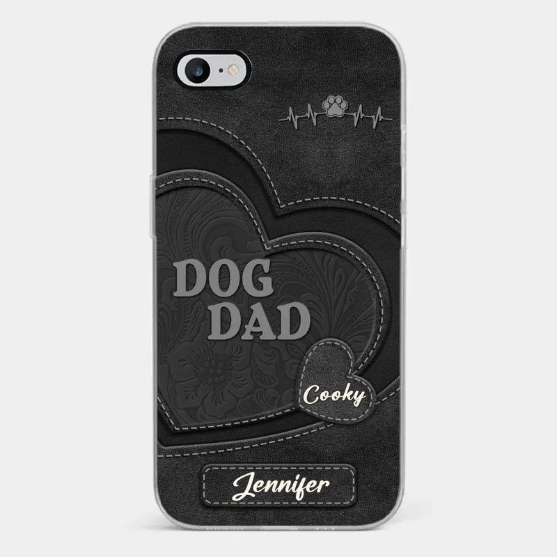 Keep You Forever In My Heart - Dog & Cat Personalized Custom Clear Phone Case - Gift For Pet Owners, Pet Lovers