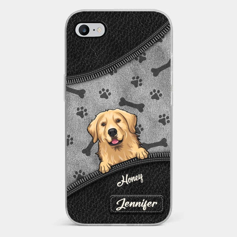Custom Pet Name Dog Lover Gifts - Personalized Phone Case