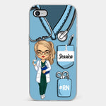 Custom Name Nurse Gifts for Women - Personalized Phone Case
