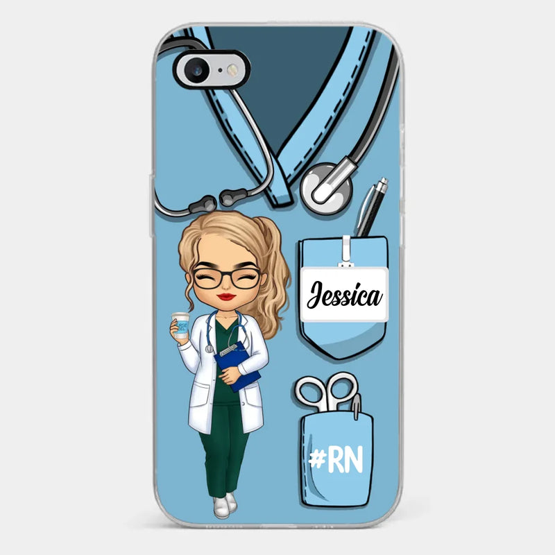 Custom Name Nurse Gifts for Women - Personalized Phone Case