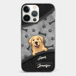 Custom Pet Name Dog Lover Gifts - Personalized Phone Case