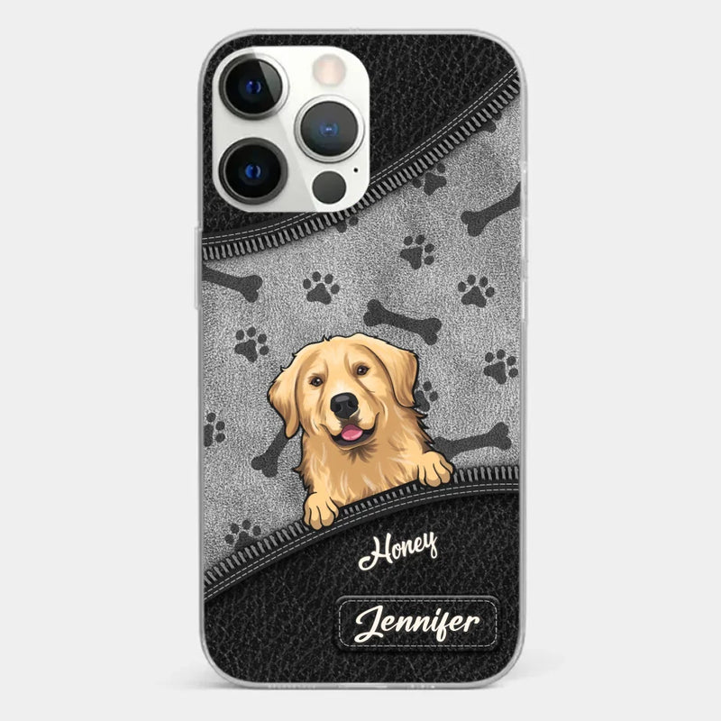 Custom Pet Name Dog Lover Gifts - Personalized Phone Case