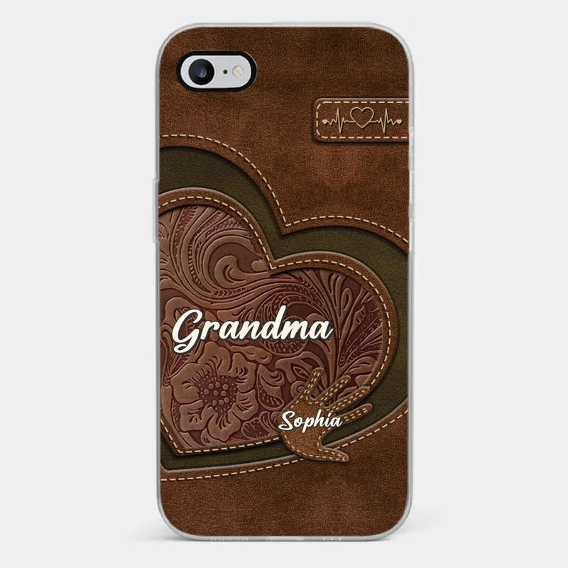 Custom Name Grandma Gifts for Grandmothers - Personalized Phone Case