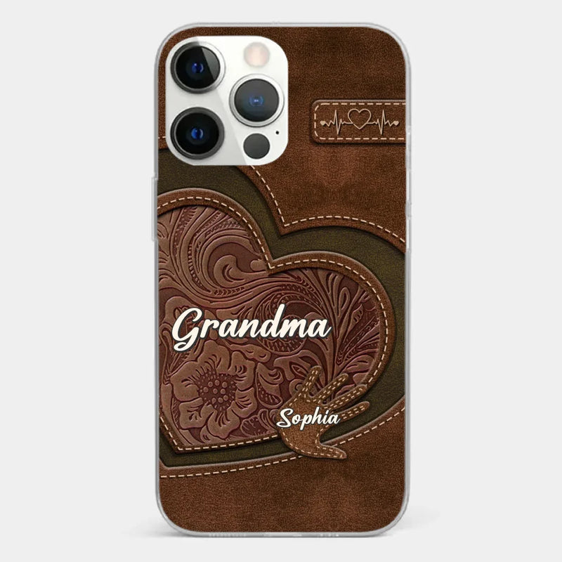 Custom Name Grandma Gifts for Grandmothers - Personalized Phone Case