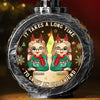 Besties Make Life Sparkle - Bestie Personalized Custom Candlelight Lantern Ornament - Christmas Gift For Best Friends, BFF, Sisters