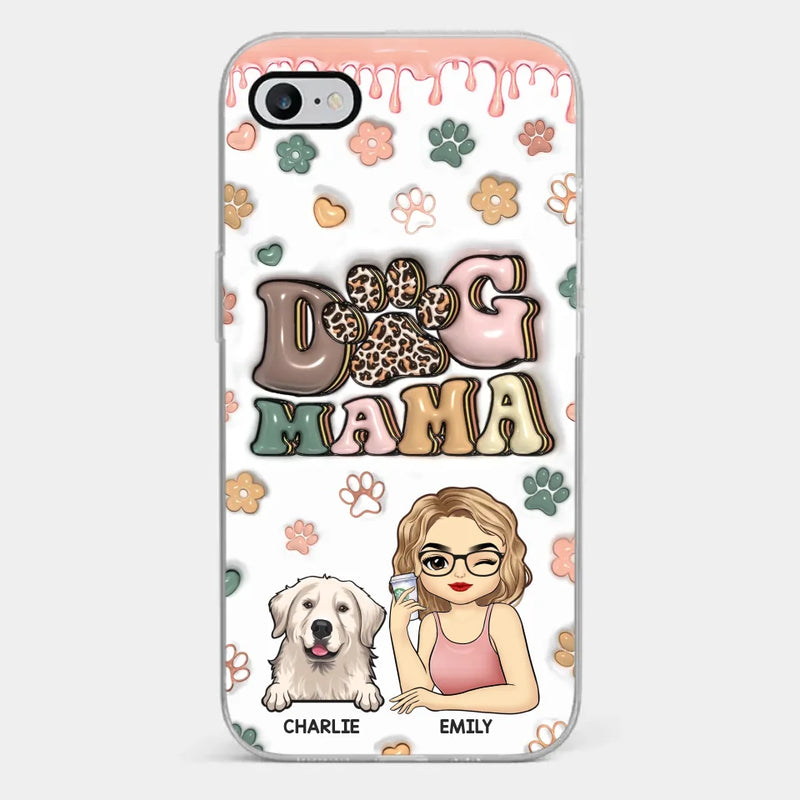 Custom Name Dog Mom Gifts for Women - Personalized Phone Case