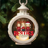 We’re A Vibe - Bestie Personalized Custom Candlelight Lantern Ornament - Christmas Gift For Best Friends, BFF, Sisters