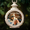 Custom Photo God Has You In His Arms, I Have You In My Heart - Memorial Personalized Custom Candlelight Lantern Ornament - Sympathy Gift, Christmas Gift For Family Members