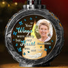 Custom Photo The Song Is Ended, But The Melody Lingers On - Memorial Personalized Custom Candlelight Lantern Ornament - Sympathy Gift, Christmas Gift For Family Members
