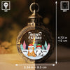 Catmas Is Coming To Your Town - Cat Personalized Custom Candlelight Lantern Ornament - Christmas Gift For Pet Owners, Pet Lovers