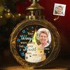 Custom Photo The Song Is Ended, But The Melody Lingers On - Memorial Personalized Custom Candlelight Lantern Ornament - Sympathy Gift, Christmas Gift For Family Members