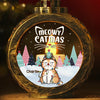 Catmas Is Coming To Your Town - Cat Personalized Custom Candlelight Lantern Ornament - Christmas Gift For Pet Owners, Pet Lovers