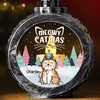 Catmas Is Coming To Your Town - Cat Personalized Custom Candlelight Lantern Ornament - Christmas Gift For Pet Owners, Pet Lovers
