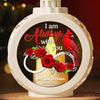 Your Love Surrounds Us - Memorial Personalized Custom Candlelight Lantern Ornament - Sympathy Gift, Christmas Gift For Family Members