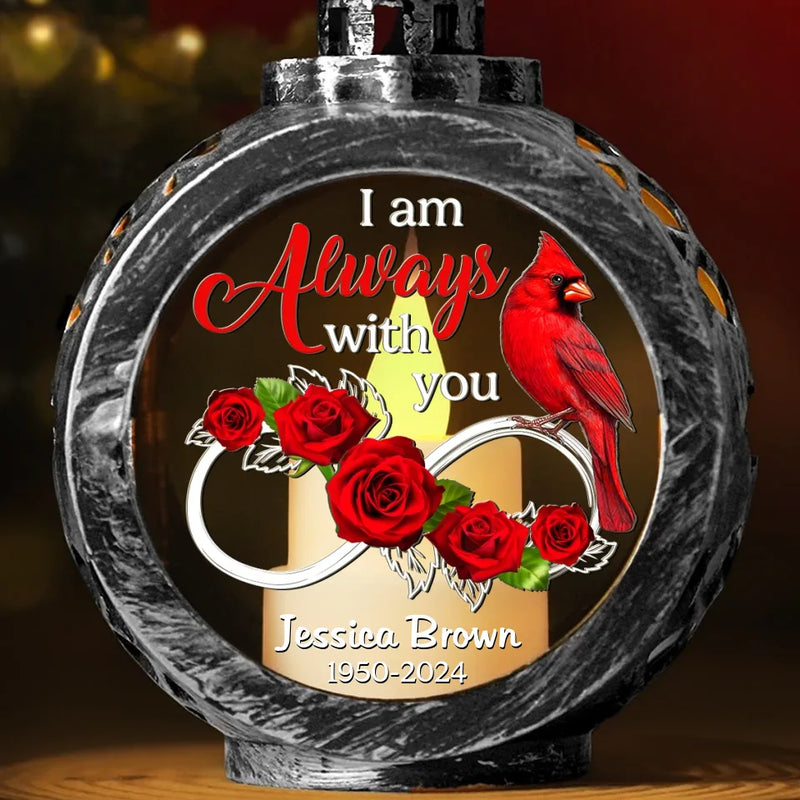 Your Love Surrounds Us - Memorial Personalized Custom Candlelight Lantern Ornament - Sympathy Gift, Christmas Gift For Family Members