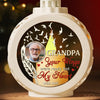Custom Photo Your Spirit Remains With Us - Memorial Personalized Custom Candlelight Lantern Ornament - Sympathy Gift, Christmas Gift For Family Members