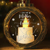 A Mother Is Your Forever Friend - Family Personalized Custom Candlelight Lantern Ornament - Christmas Gift For Mom, Grandma