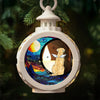 Will Celebrate Christmas With You No Matter What - Memorial Personalized Custom Candlelight Lantern Ornament - Christmas Gift, Sympathy Gift For Pet Owners, Pet Lovers