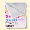 Love Always Wraps You In Warmth - Family Personalized Custom Blanket - Christmas Gift For Grandma, Grandkid