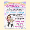 Love Always Wraps You In Warmth - Family Personalized Custom Blanket - Christmas Gift For Grandma, Grandkid