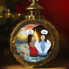 Our Love Won't Fade Away - Memorial Personalized Custom Candlelight Lantern Ornament - Sympathy Gift, Christmas Gift For Family Members