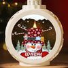 Cherish Every Moment With You - Family Personalized Custom Candlelight Lantern Ornament - Christmas Gift For Mom, Grandma