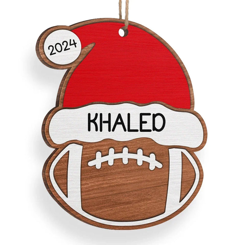 Champions Keep Playing Until They Get It Right - Personalized Custom Ornament - Wood Custom Shaped - Christmas Gift For Sport Lovers, Sport Players