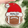 Champions Keep Playing Until They Get It Right - Personalized Custom Ornament - Wood Custom Shaped - Christmas Gift For Sport Lovers, Sport Players