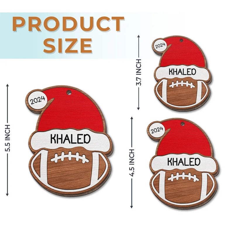 Champions Keep Playing Until They Get It Right - Personalized Custom Ornament - Wood Custom Shaped - Christmas Gift For Sport Lovers, Sport Players