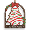 Every Christmas Tree Is A Treasure Trove Of Memories - Family Personalized Custom Ornament - Wood Custom Shaped - Christmas Gift For Family Members