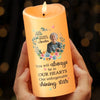 Custom Photo Our Unforgettable Shining Star - Memorial Personalized Custom LED Candle - Sympathy Gift, Christmas Gift For Family Members