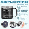 You Make Every Task Look So Effortless And Easy - Coworker Personalized Custom 14oz Stainless Steel Tumbler With Handle - Gift For Coworkers, Work Friends, Colleagues