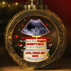 Custom Photo This Christmas I'll Be Snuggled Up In Mommy's Belly - Family Personalized Custom Candlelight Lantern Ornament - Christmas Gift For Baby Kids, Newborn Baby