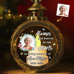 Custom Photo Memorial Gifts - Personalized Candlelight Lantern Ornament