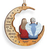 Our Hearts Will Hold You Close - Memorial Personalized Custom Ornament - Wood Custom Shaped - Sympathy Gift, Christmas Gift For Family Members