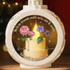 We Live Young And Grow Old Together - Bestie Candlelight Lantern Ornament - Christmas Gift For Best Friends, BFF, Sisters