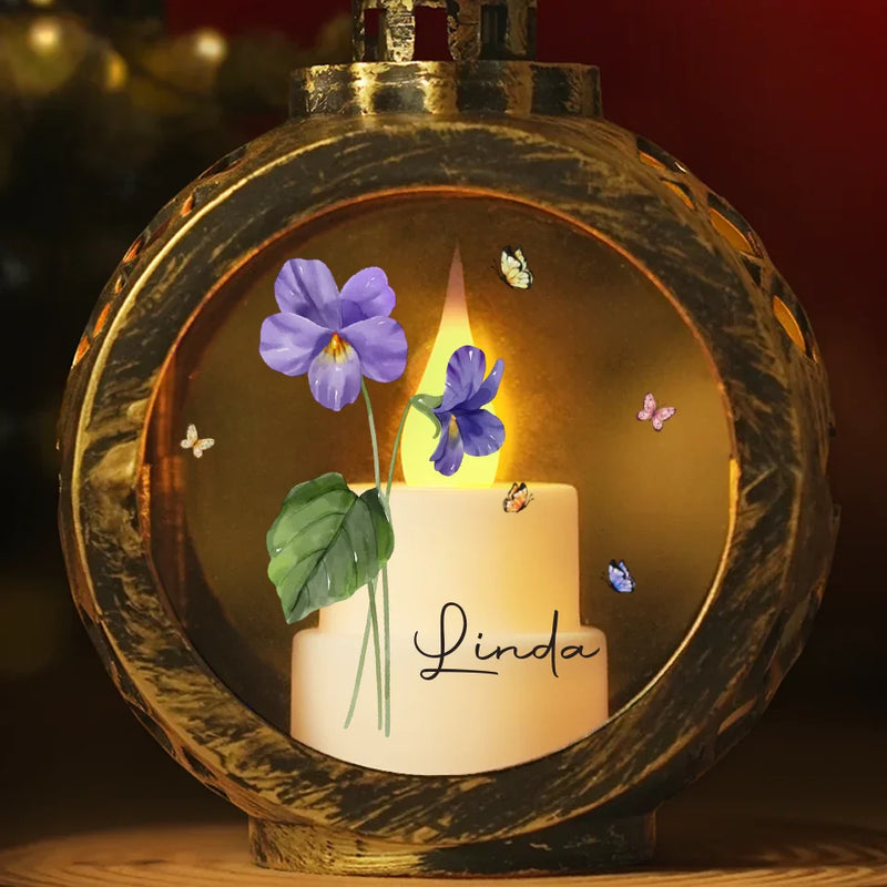 You Live Like A Flower - Bestie Candlelight Lantern Ornament - Christmas Gift For Best Friends, BFF, Sisters