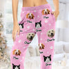 Custom Photo My Pet, My Therapist - Dog & Cat Personalized Custom Pajama Pants - Christmas Gift For Pet Owners, Pet Lovers