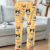 Custom Photo My Pet, My Therapist - Dog & Cat Personalized Custom Pajama Pants - Christmas Gift For Pet Owners, Pet Lovers
